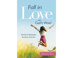 This is the cover for one of the best Christian books for women studying Scripture, Fall in Love with God’s Word.