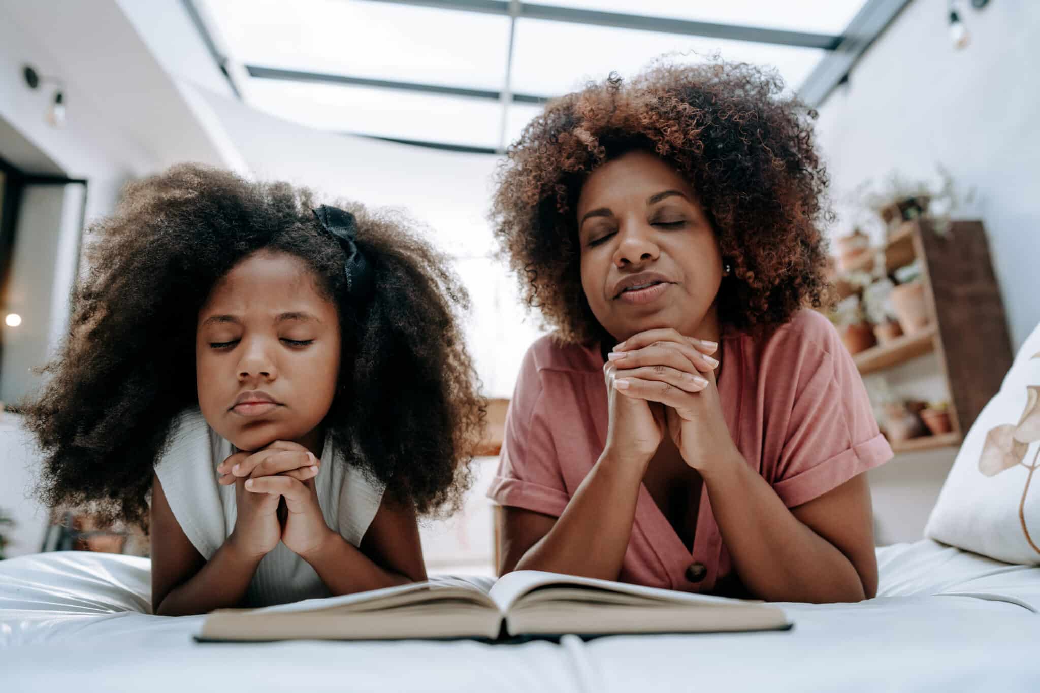 We should see ourselves as a prayer guide for our children, while we continually learn about prayer as well.